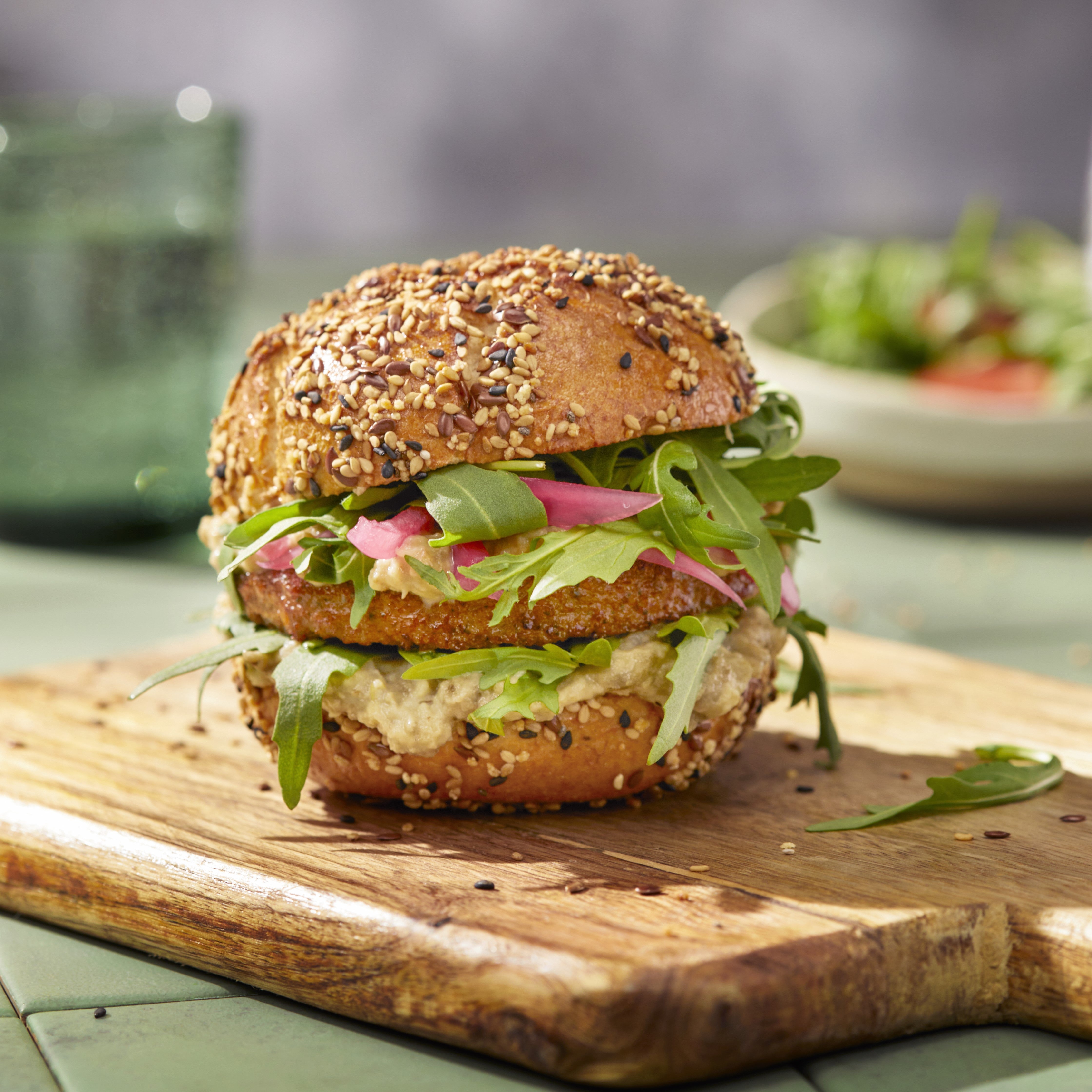 Baba Ganoush Burger