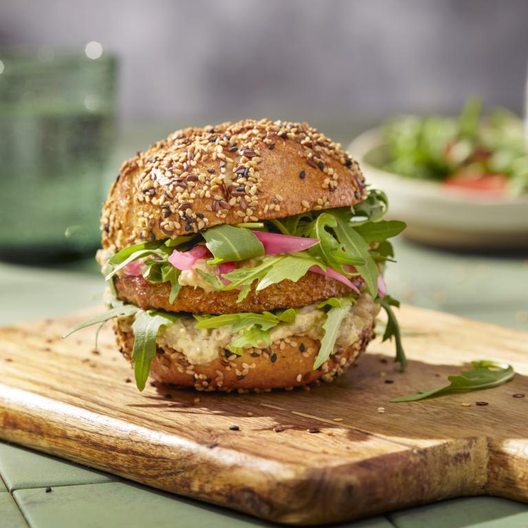 Baba Ganoush Burger Baba Ganoush Burger