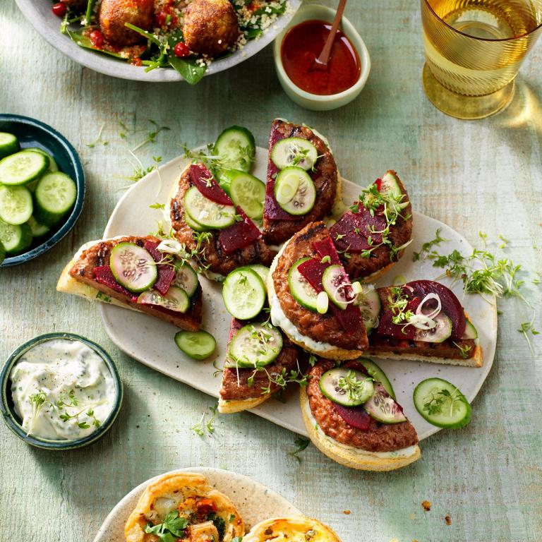 Sensational Burger Sliders Sensational Burger Sliders