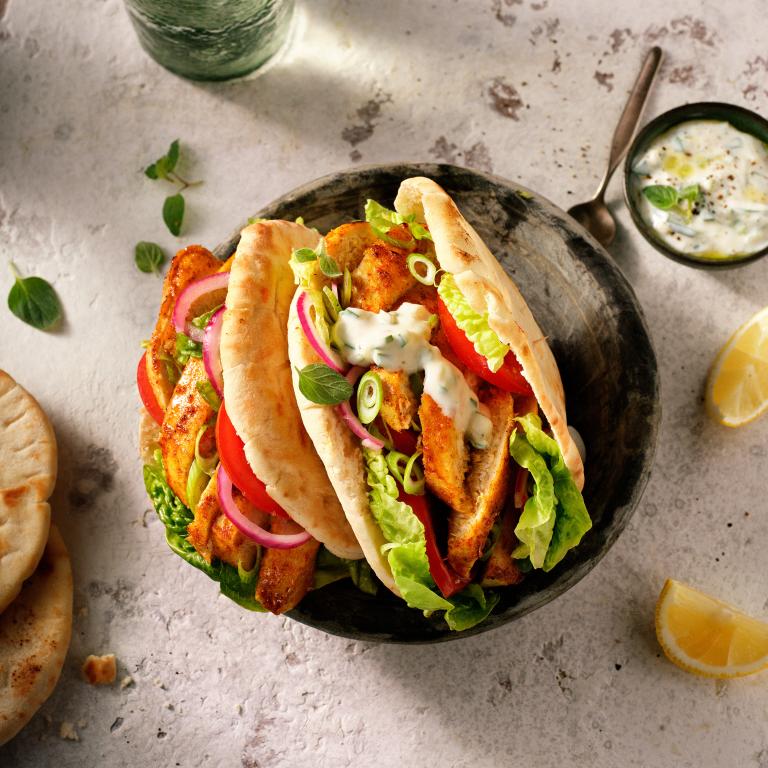 Chicken-Style Vegam Gyro Chicken-Style Vegam Gyro