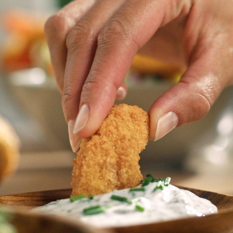 Vegan Nuggets Pita Vegan Nuggets Pita